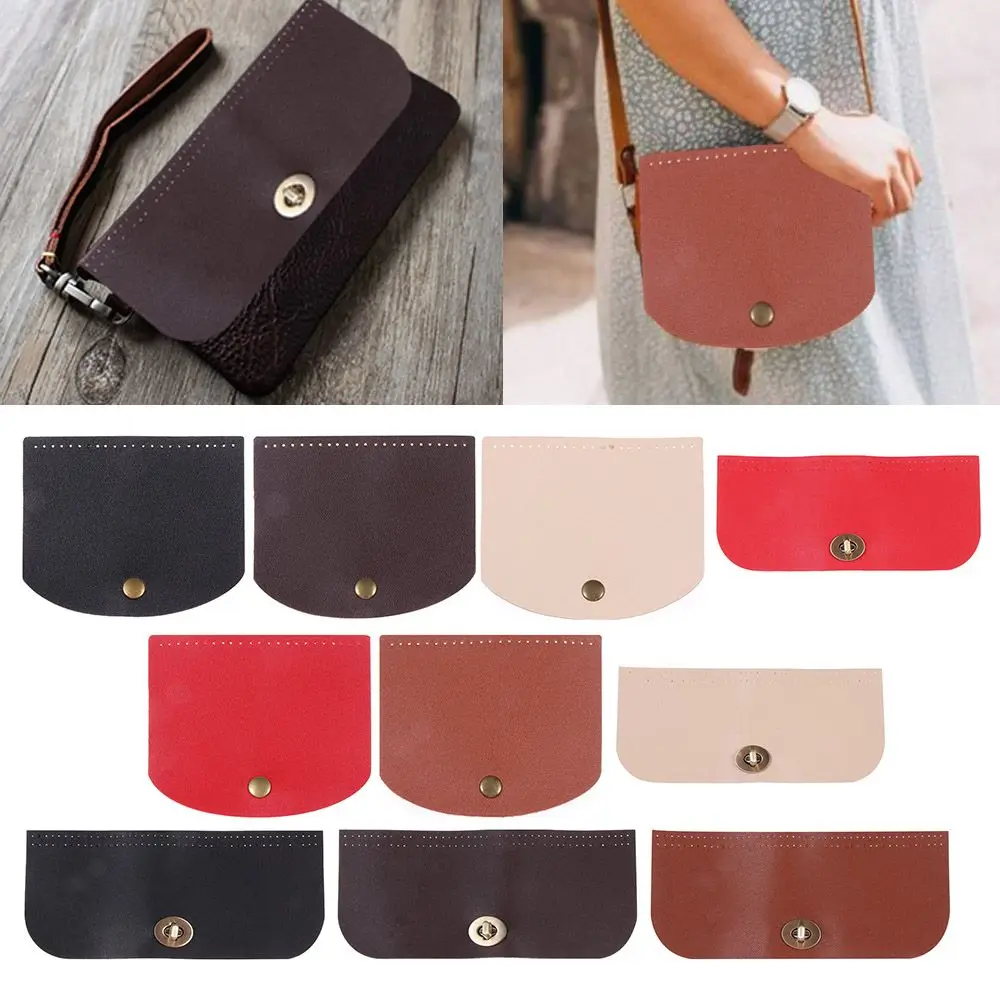 Bag Parts DIY Bag Accessories PU leather for Knitted Bag Bag Flap Cover Flap Material