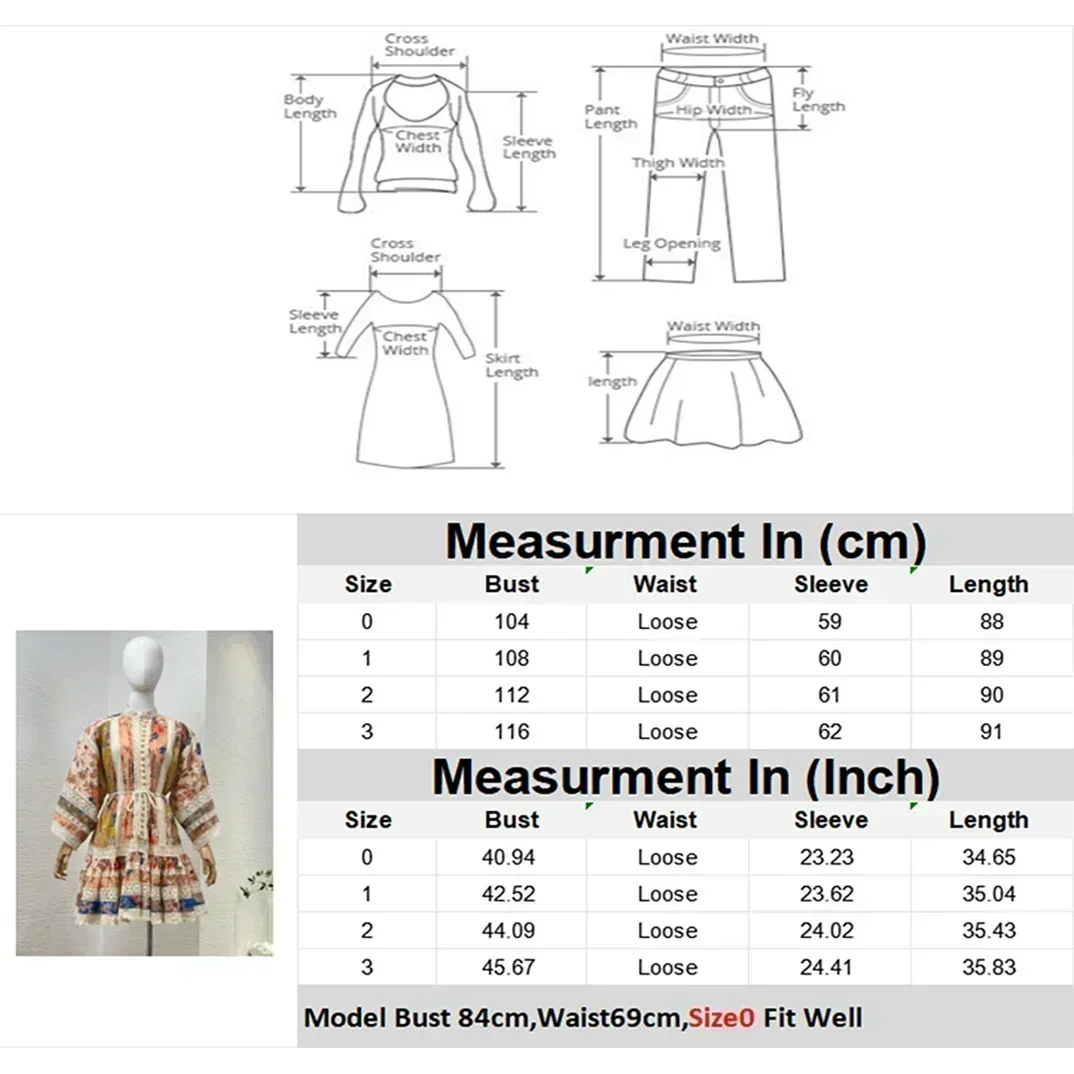 Self-tie เข็มขัดใหม่ผ้าฝ้ายพิมพ์ลายดอกไม้ Vintage แยก Camisole ลูกไม้ Patchwork แขนยาว Frill ผู้หญิงชุดมินิ