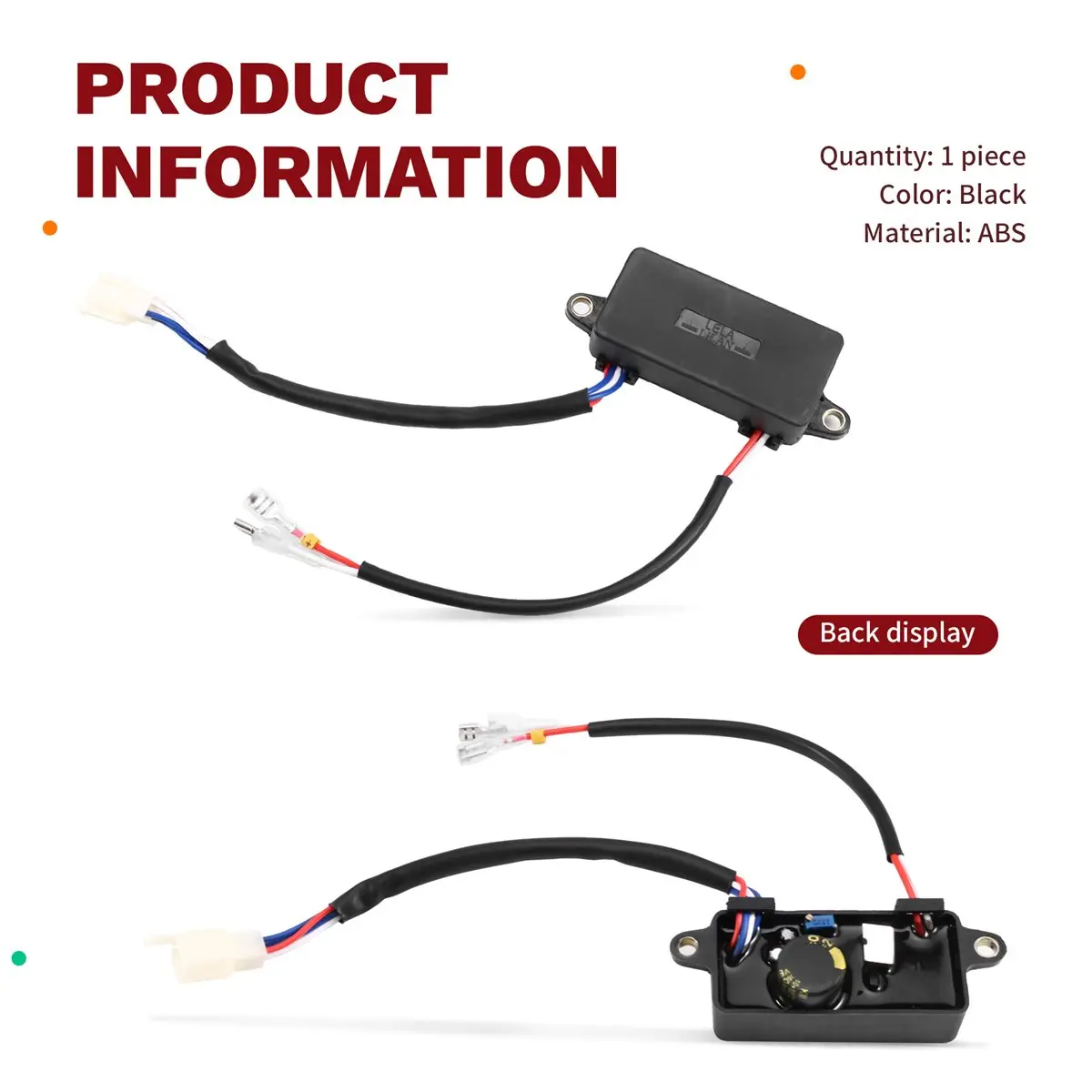 

Регулятор напряжения (AVR) Homegood для газовых генераторов Blackmax EM2200, EC2500, EMS4000, прямая замена, артикул 29044000902