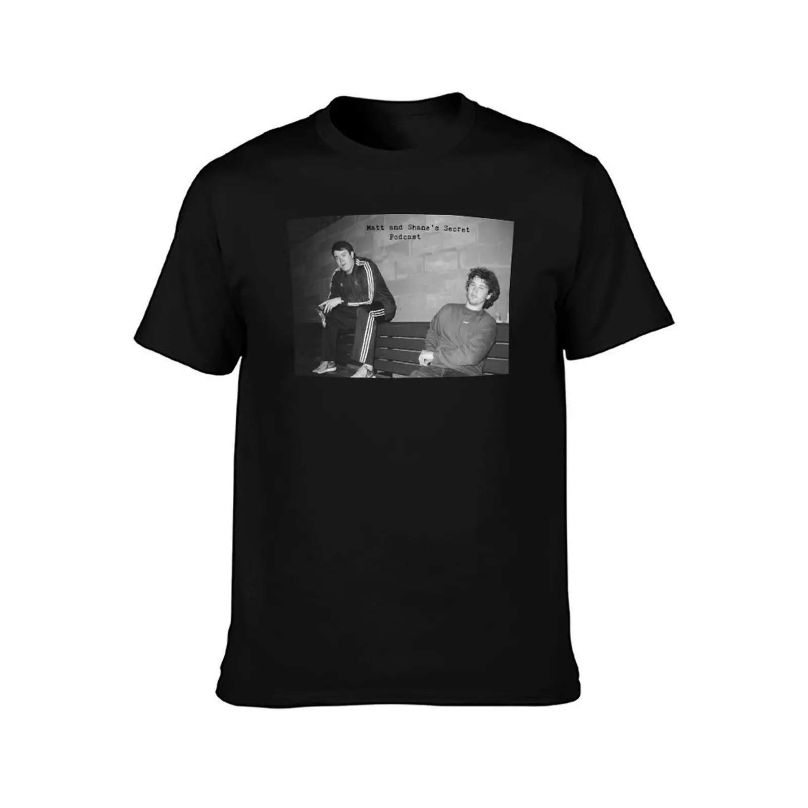 Matt and Shane_s Secret Podcast T-Shirt Independence Day Short Sleeve T-Shirt