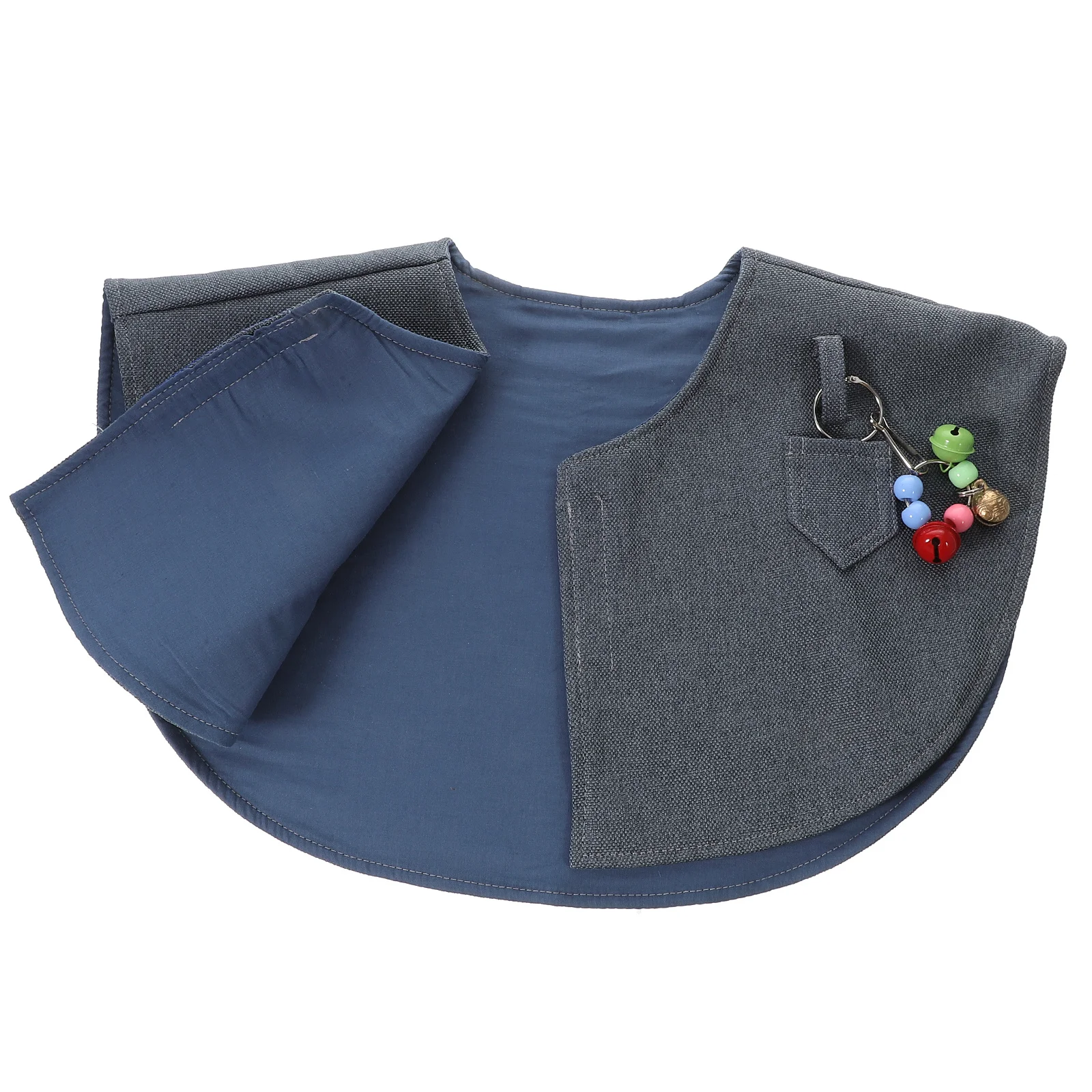 

Parrot Fabric Pad Anti Scratch Cloth Pet Shoulder Pad Beautiful Color Fine Texture Comfortable Anti Dropping Easy Wear Practical