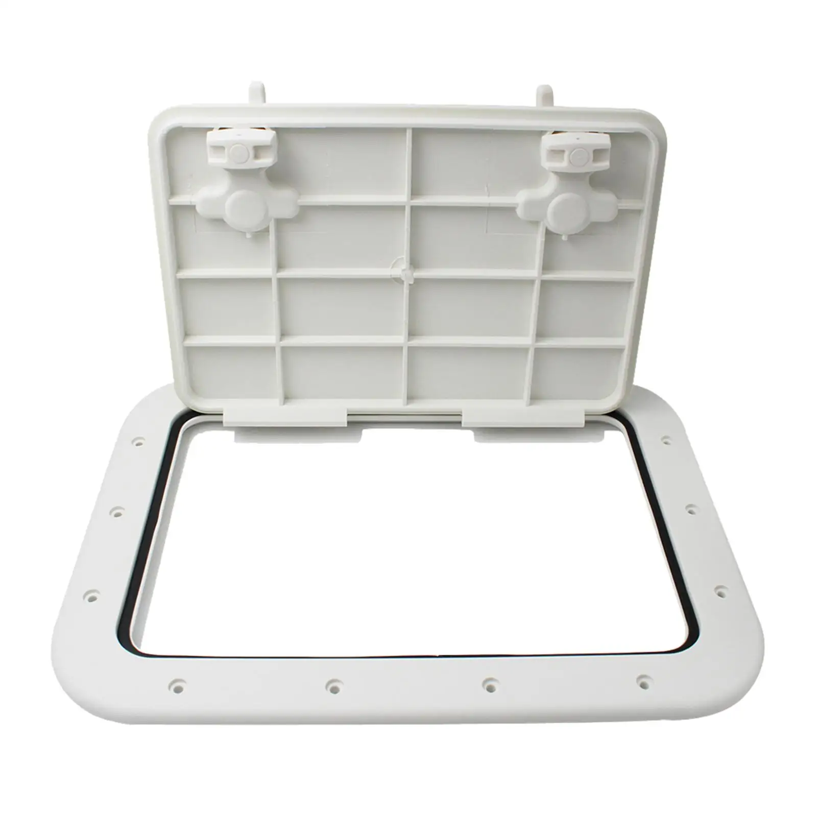 

White Marine Boat Deck Access & Lid cover Non-slip 42.5 X 31.5 X 2 cm Durable Sealed Rubber Strip Marine Boat accessories