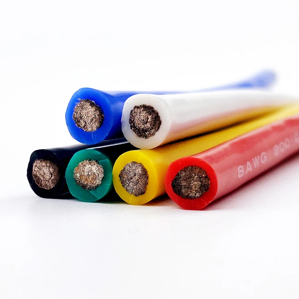 400 m/Rolle, 10 Farben, Silikondraht, hitzebeständiges Silikonkabel, elektronischer Draht, ultraweiche elektrische Drähte, 26, 24, 22, 20 AWG – Detail 8