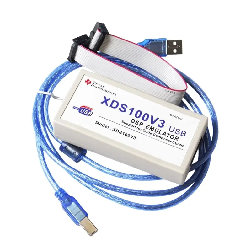 JABS-XDS100V3 Emulator TI DSP JTAG Debugger, Replace Xds100v2 Programmer For TI TMS320 A8 CCS5 CCS6 CCS10 Development Tool