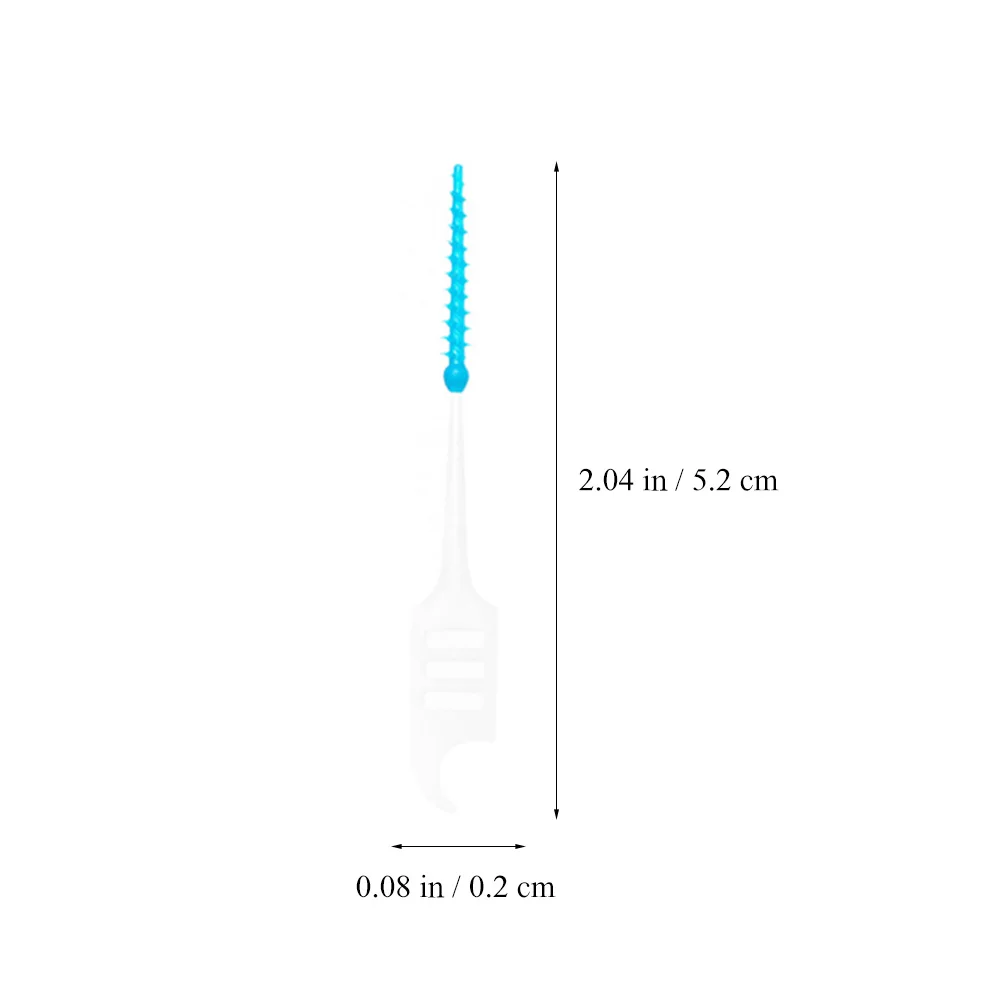 

200Pcs Interdental Brush Portable Supple Braces Cleaner Oral Care Tool Dental Cleaning Toothpick Plaque Remover