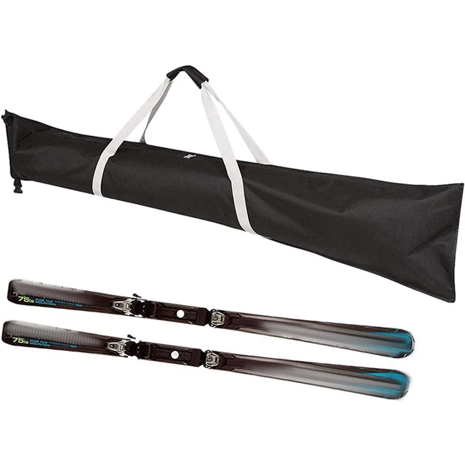 

Large Capacity Ski Bag Waterproof Organizer Oxford Fabric Smooth Zipper Durable Storage for Winter Sports Equipment