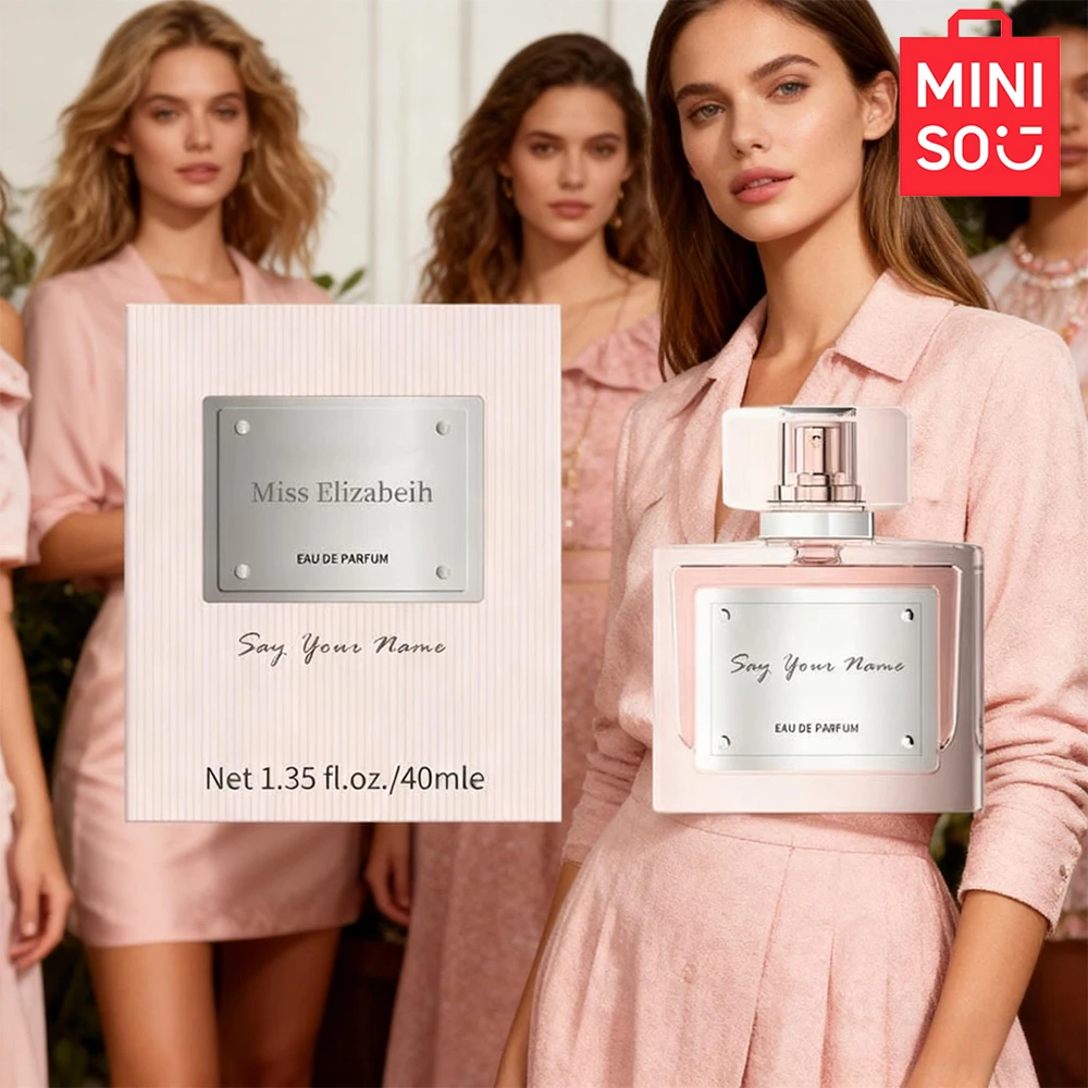 

MINISO Women Perfume Original Luxury Floral EDP Designer Fragrance For Woman Body Spray 40ml
