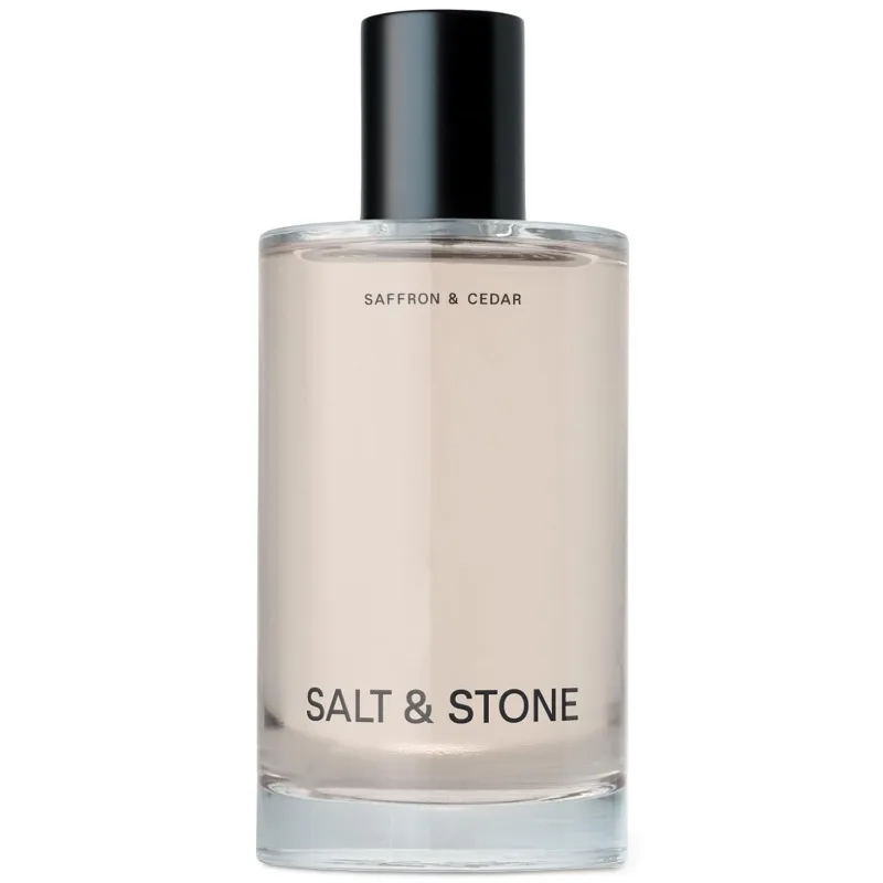 Salt & Stone Body Mist Difusión de cedro de azafrán Perfume para el cuidado de la piel Spray corporal para el cabello para mujeres y hombres