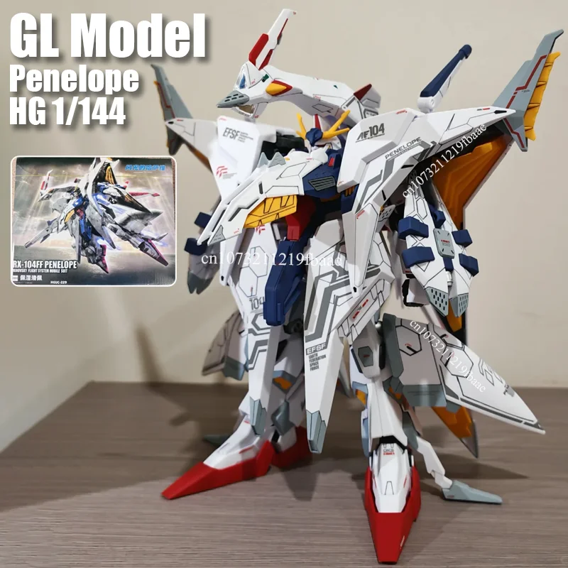 

In Stock GL Model Penelope HG 1/144 HGUC RX-104FF Assembly Model Kit Action Figure Plastic Robot Ornament Gifts
