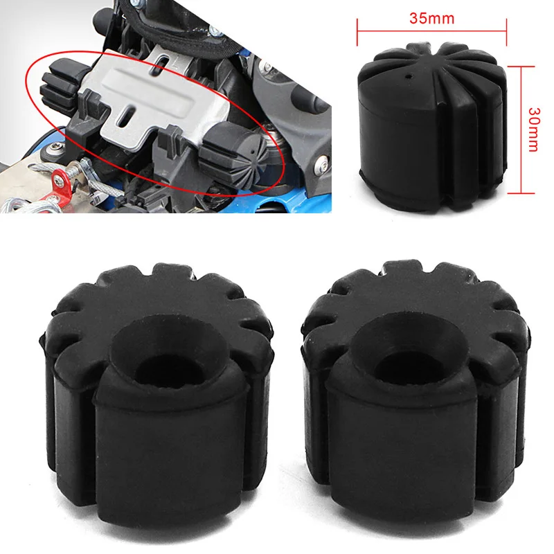 2Pcs Rubber Motorcycle Seat Lowering Adjuster Kit for BMW K1600GT R1200GS R1200RT R1250GS S1000XR Riding Accessories