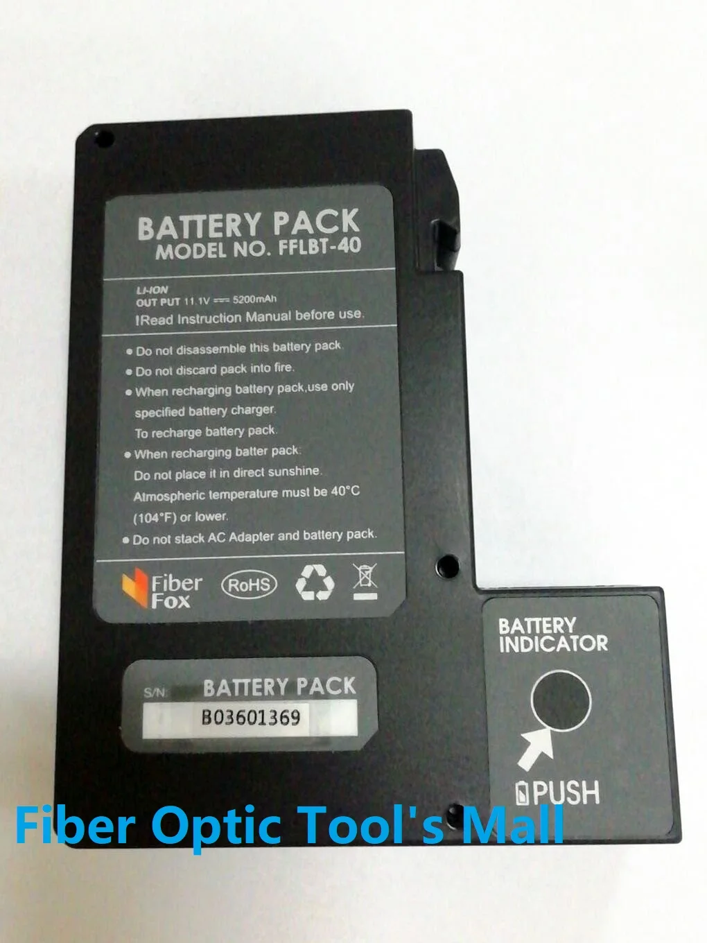 Fiberfox MINI 6S: La Batería Ideal para Soldadores de Fibra Óptica en el Campo