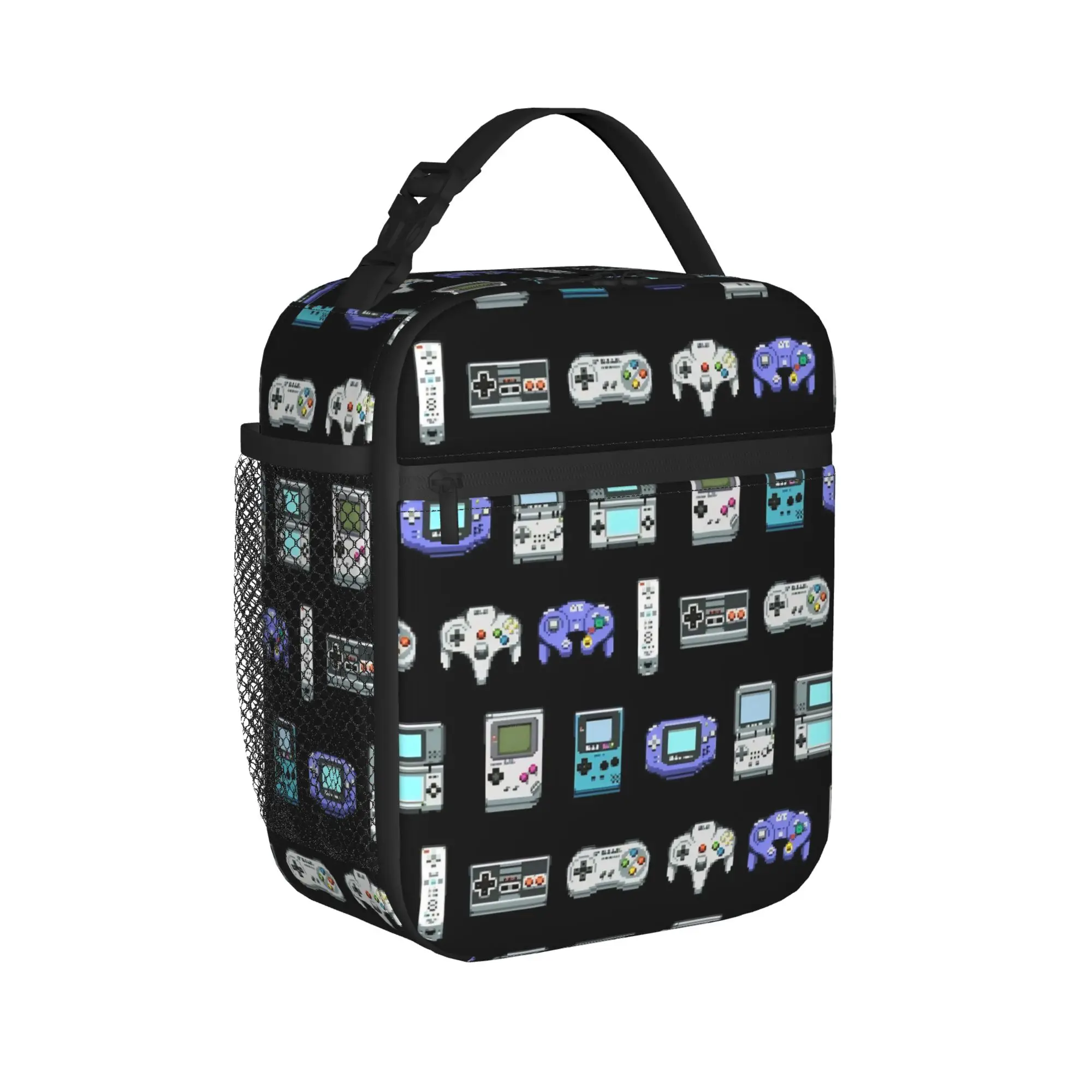Games Console Handheld Thermal Insulated Lunch Bags for Office  Portable Food Bag Cooler Thermal Lunch Boxes