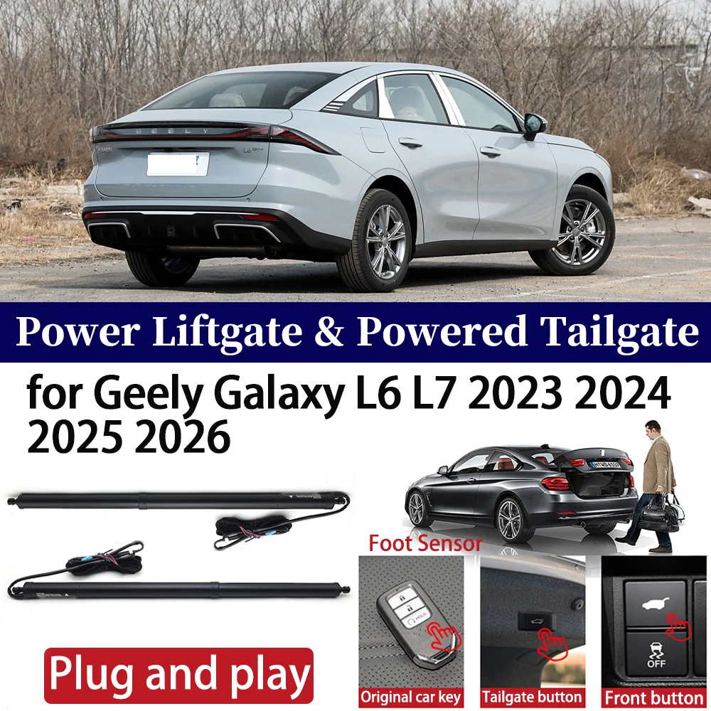 

for Geely Galaxy L6 L7 2023 2024 2025 2026 Car Auto Power Electric Tailgate Liftgate Lift Trunk Closer System Boot Lift Motor