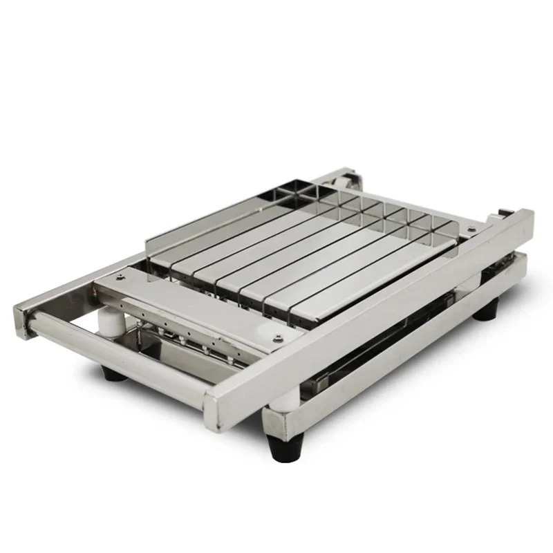 الفولاذ المقاوم للصدأ دليل آلة قطع الشوكولاته ، لينة قطع الطعام وتقسيم المعدات ، زبدة الكاكاو الشوكولاته حلوى الكمأة