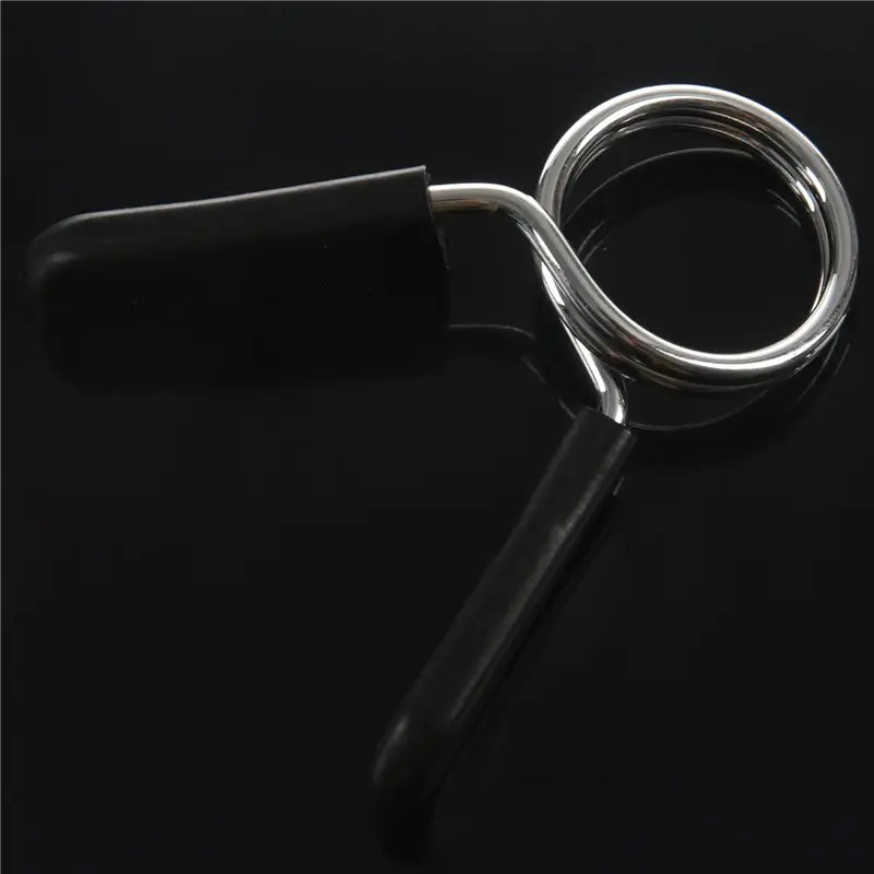 HOES-6Pcs 30Mm Barbell Gym Weight Lifting Dumbbell Lock Clamp Spring Collar Clips