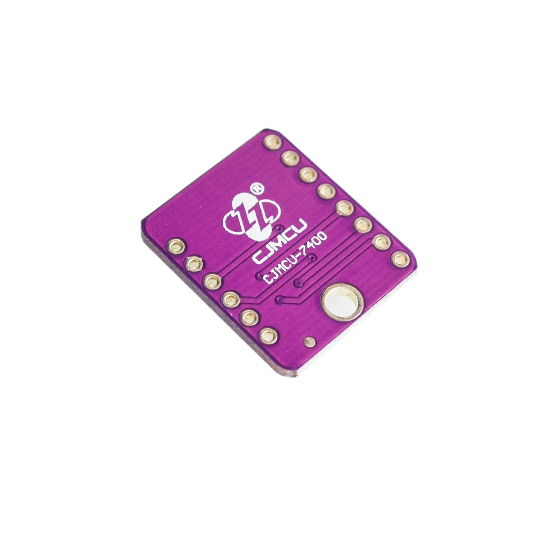 Placa de desarrollo de módulo de puerta NAND de entrada positiva, SN74HC00D, cuatro, 2, 7400