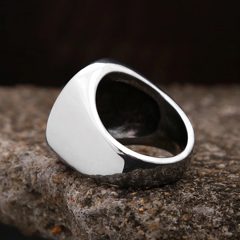 Fashion Lucky Star Signet Ring - Signet Ring Men ulasan dan harga