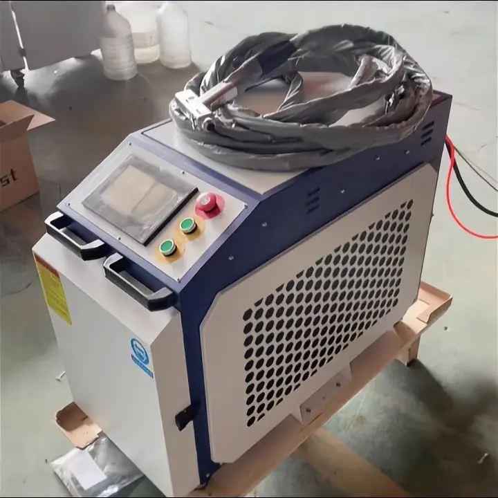 Water Cooling Laser Source Optional 4 in 1 Handheld Automatic Wire Feeding Fiber Laser Welding Machine for Metal Weld