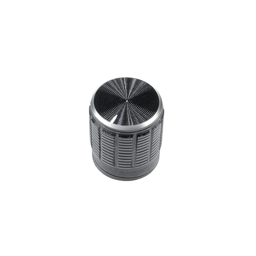 5/10 PCS Aluminum Alloy Potentiometer Knob Cap Volume Control Knob Hat Rotation Switch for 6 mm roll shaft/D-axis