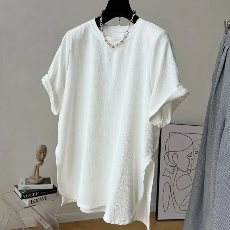 

Summer New Oversize Women's T-shirt Loose Commuting Casual T-shirt Top