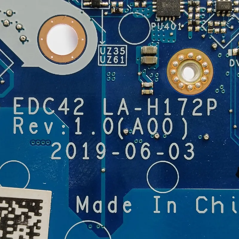 

LA-H172P Mainboard For Dell Latitude 5401 Laptop Motherboard With I5/I7-9th Gen CPU N17S-G1-A1 MX150 100% Tested Working Well