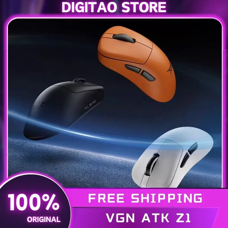 

Vgn Atk z1 Blazing Sky Mouse With 8K Wireless 2Mode Paw3950ultra Light Weight Mouse Custom Mouse For E-Sports Gamer Mice Gifts