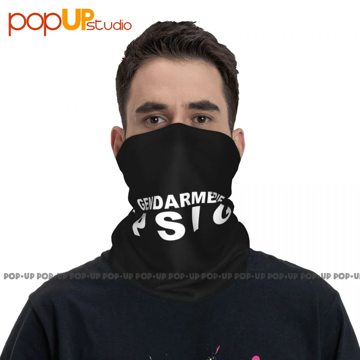 Gendarmerie Psig Neck Gaiter, Lenço Bandana, Máscara Facial, P-185