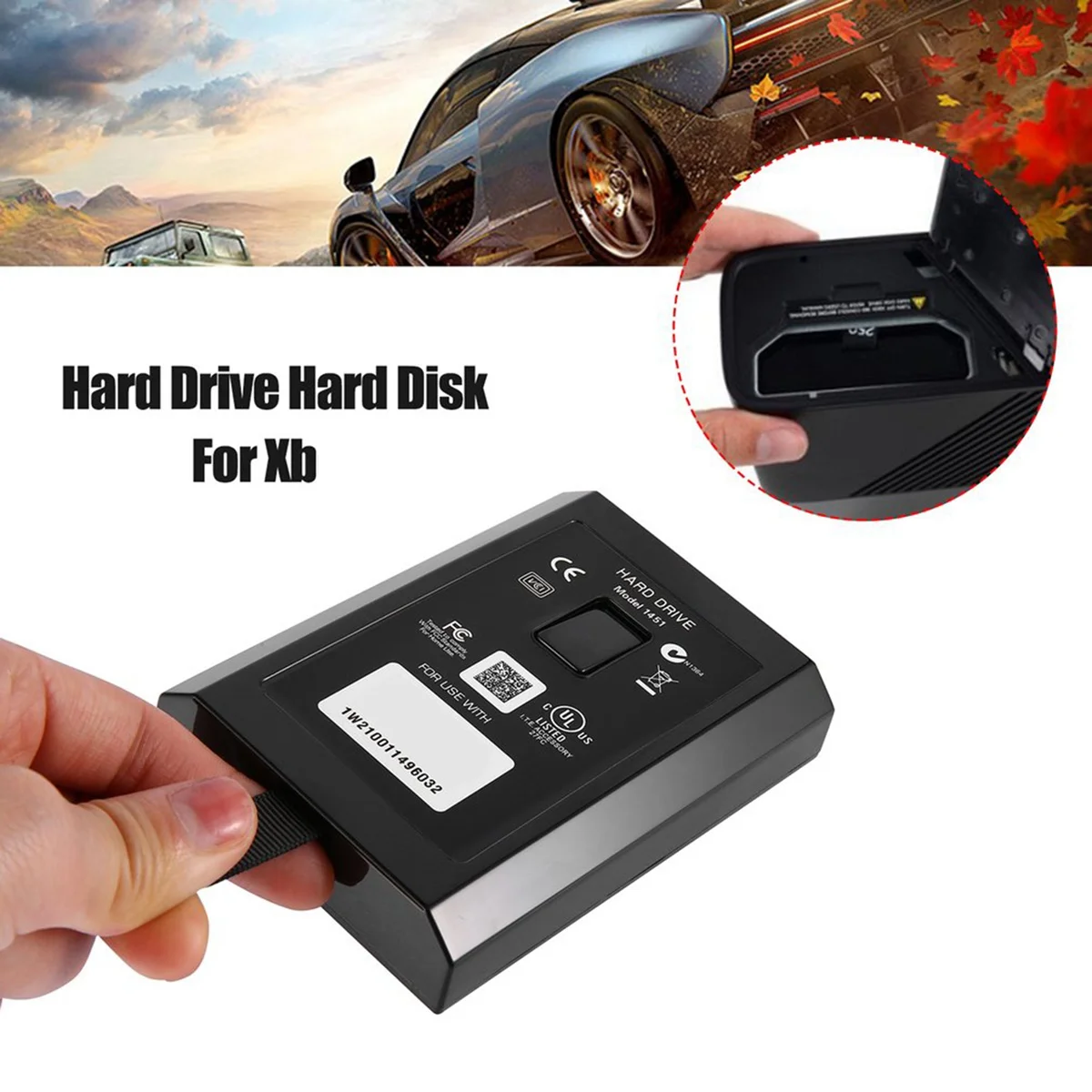 SMIEA 500GB Console Game Hard Drive for Xbox 360 Slim Hard Drive