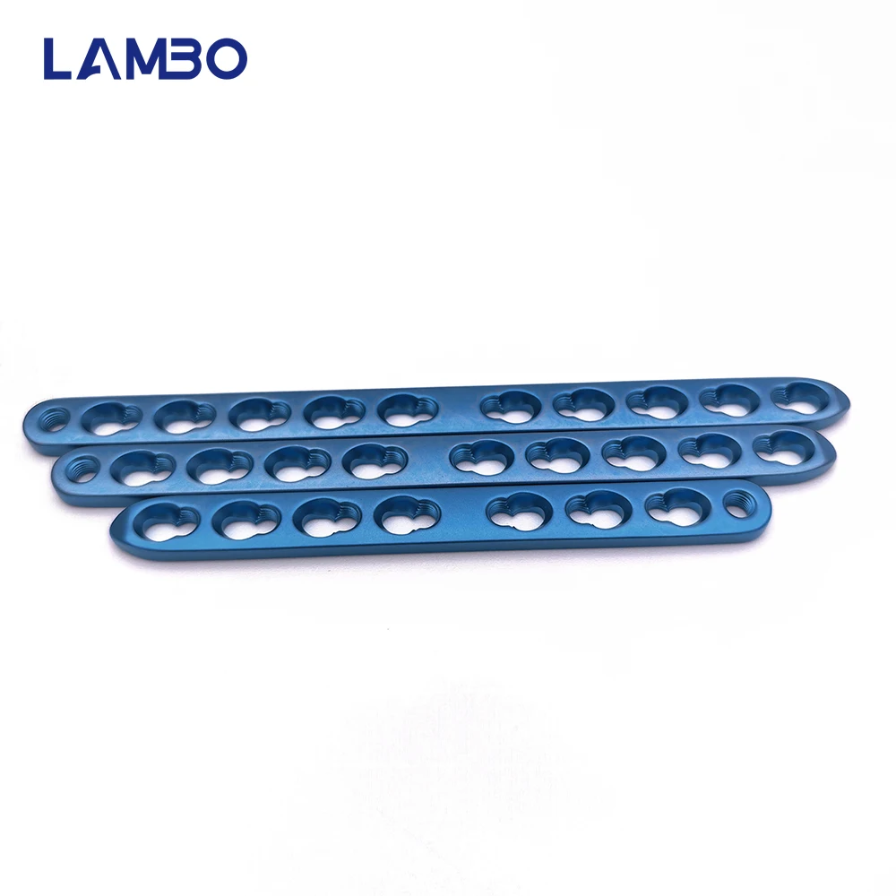 

3.5mm Straight Locking Plate,Titanium plate, Veterinary Orthopedic Implant, Pet surgical instruments，Small Animal Orthopedics