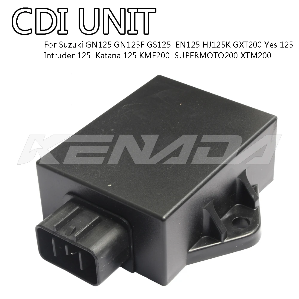 CDI UNIT For Suzuki GN125 GN125F GS125 EN125 HJ125K GXT200 Yes 125 Intruder 125  Katana 125 KMF200 SUPERMOTO200 XTM200 8-Pins