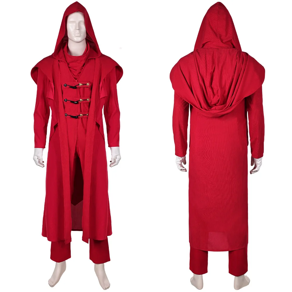 Subliminal Cos Menace Cosplay Men Fantasia Red Game Fight Suit Movie Legion Disguise Costume Outfits Halloween Carnival Clothing