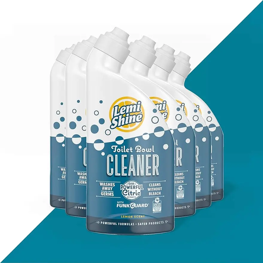 

Toilet Bowl Cleaner Bleach-Free Removes Tough Stains and Odor Award-Winning (24 Oz., 6 Pack) Leaving Fresh Bathroom Scent