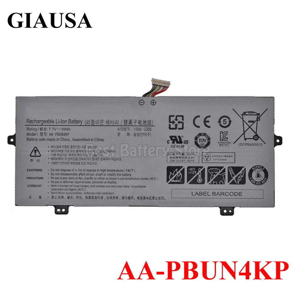 AA-PBUN4KP 노트북 배터리: Samsung Notebook 9Pen NP930QAA 호환성 및 성능 평가