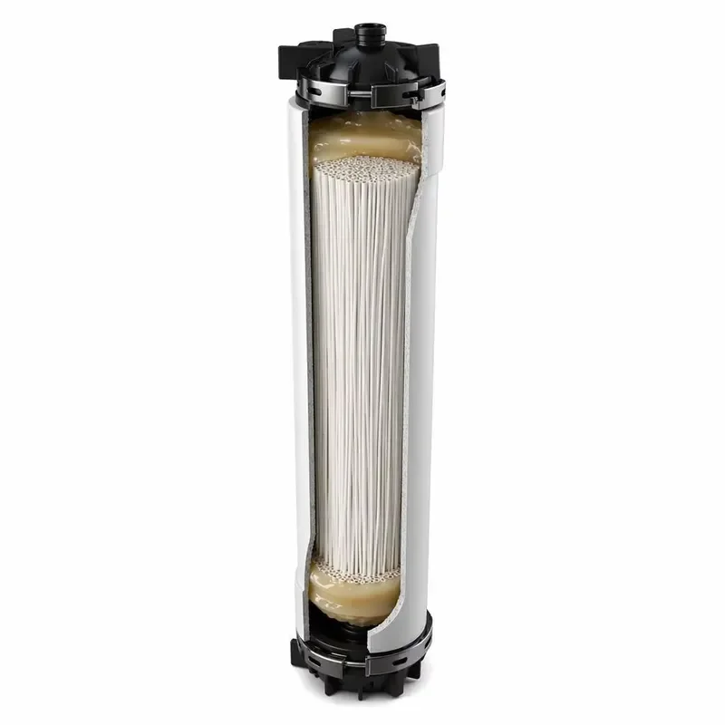High Chemical Resistance Industrial Hollow Fiber UF Membrane Module PVDF PES 0.025μm 52m² 78m² for Water Treatment