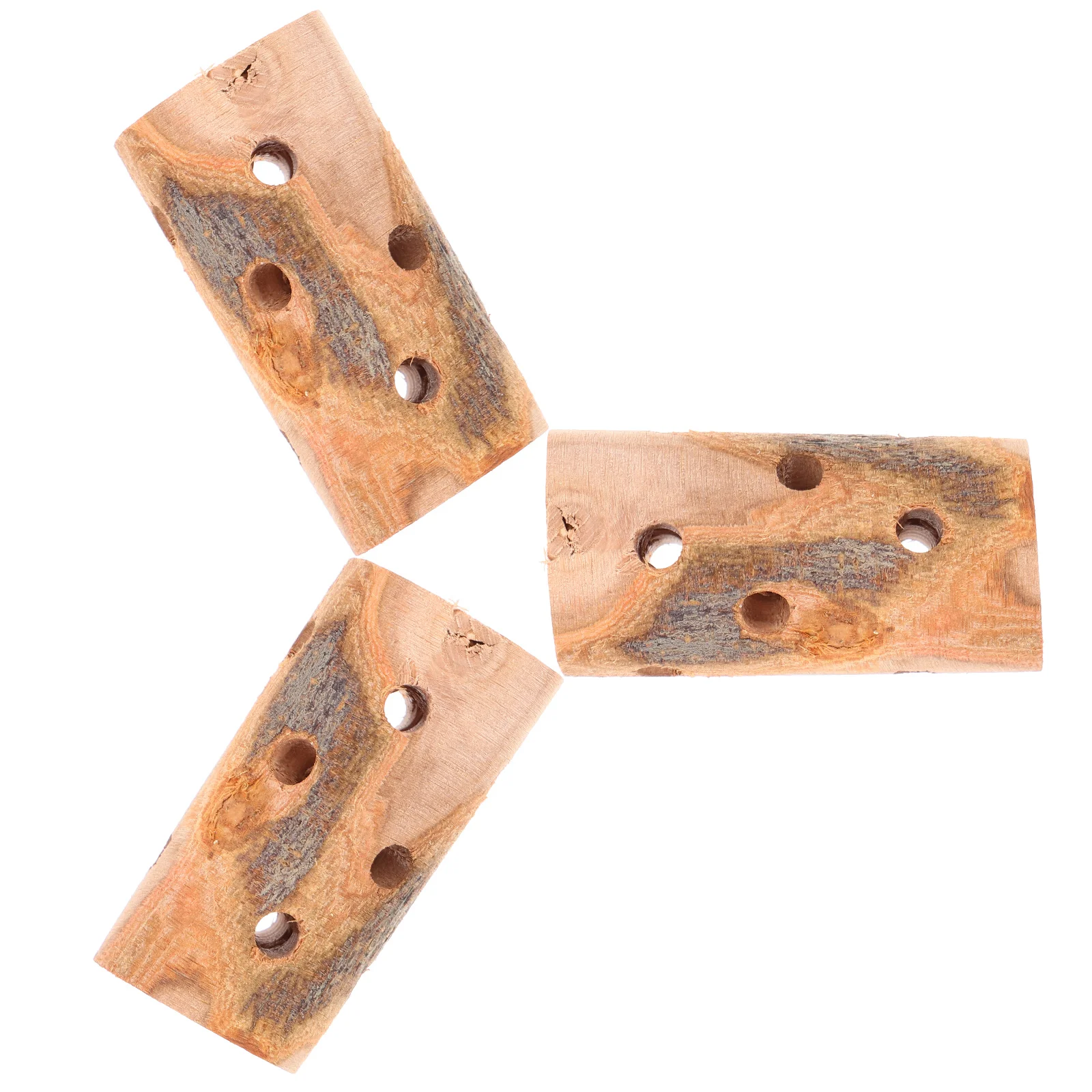 

3Pcs Apple Wood Chewing Sticks Grinding Playthings for Hamsters Rabbits Guinea Pigs Small Pets Chew