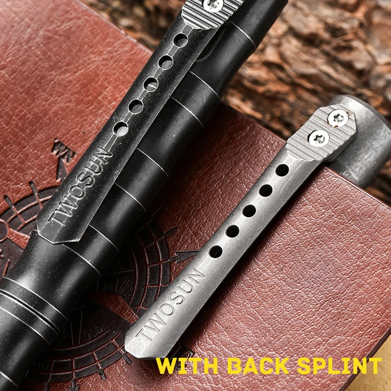 NEW Titanium Portable The Bolt Decompression Signature Pen Pioneer Personalizes Self-defense EDC Broken Window High-end Tactical