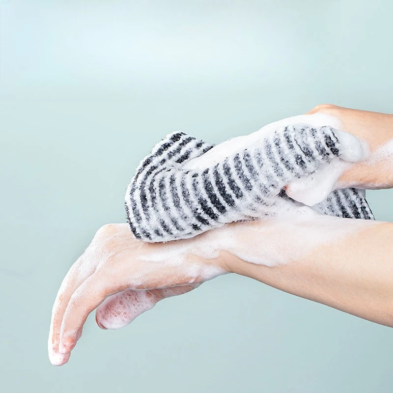 منشفة حمام من ألياف الكربون للرجال والنساء بدون ألم في الظهر، منشفة حمام طويلة