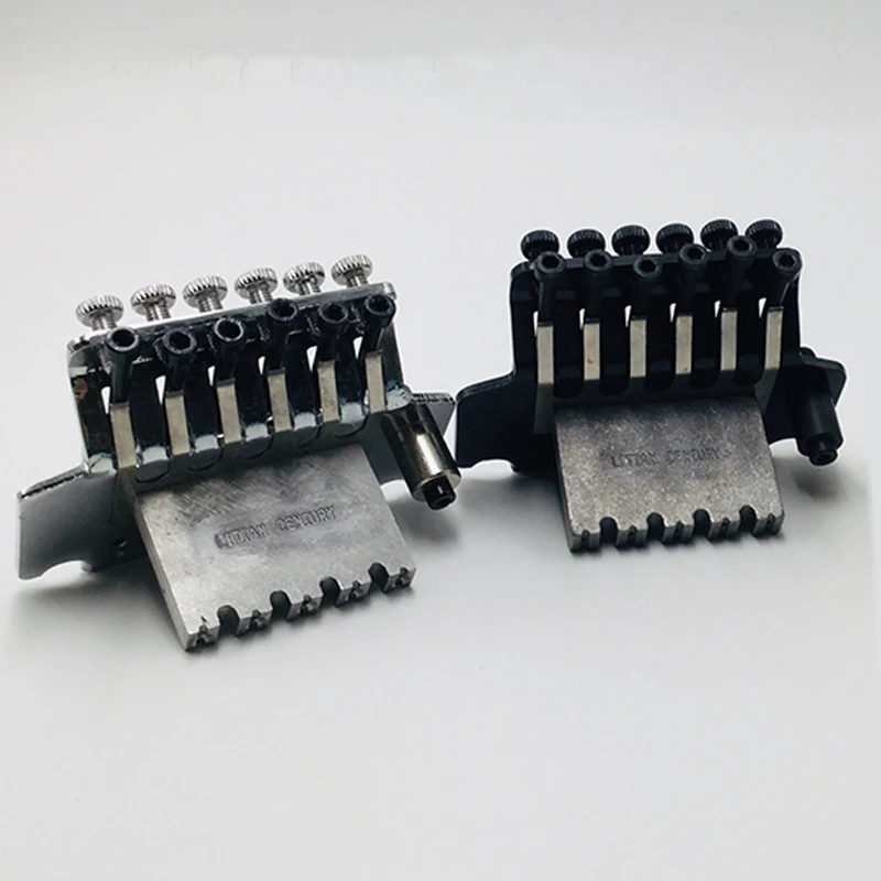 1 conjunto de guitarra elétrica floyd rose sistema de montagem de ponte tremolo duplo para lic ibanez jem peças de reposição