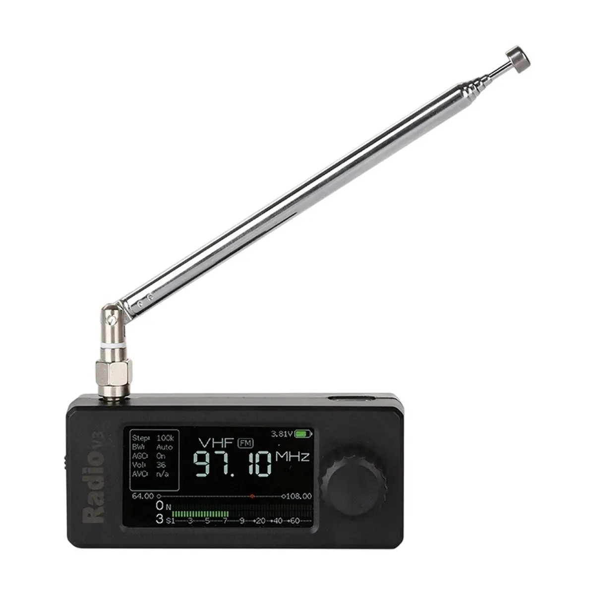 update. ATS Mini V3 SI4732 Mini Radio Pocket Radio LSB USB AM FM ESP32-S3 All Band Radio Receiver Hi-Z Headphone Amplifier view 3