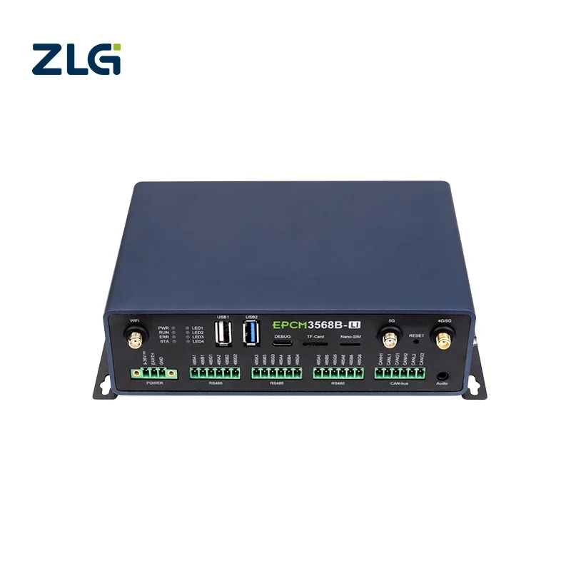 

Умный шлюз ZLG Zhiyuan 5G Quad Core RK3568 Industrial EMC Edge вычислительный