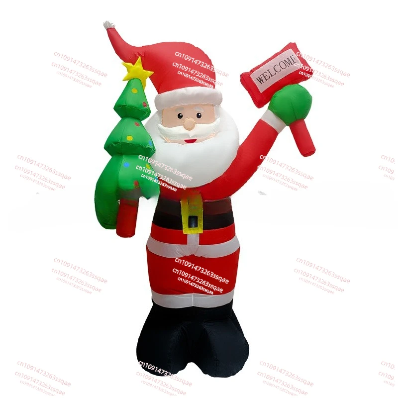 

Christmas inflatable decoration 1.8 meters to take the Christmas tree placard old man, garden ornament decoration