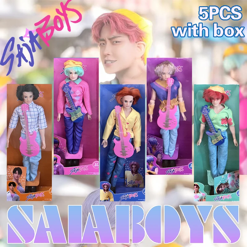 2025 شيطان ساغا أنيمي Poseable الشكل 11 المفاصل K-POP الصبي الفرقة تحصيل هدية لعطلة عيد الميلاد عيد ميلاد