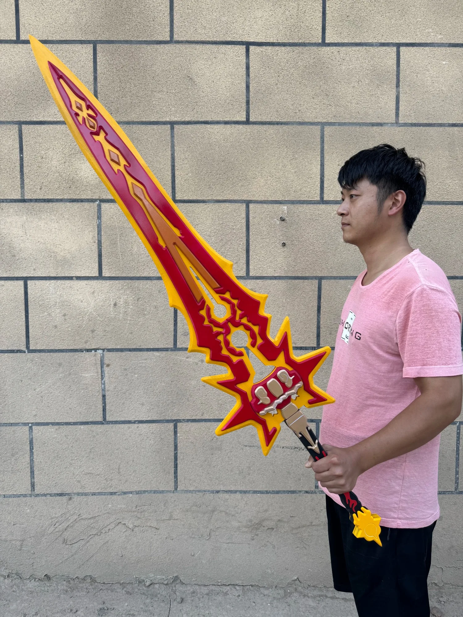 ดาบมาวูิกา เก็นชิน อิมแพ็ค อุปกรณ์ประกอบฉากคอสเพลย์ ฮาโลวีน คริสต์มาส ชุดแฟนซีสำหรับงานปาร์ตี้ อุปกรณ์เสริม