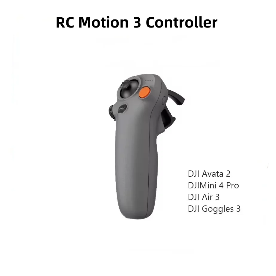 

New DJ RC Motion 3 Provides Convenient and Responsive Control, for DJI Avata 2