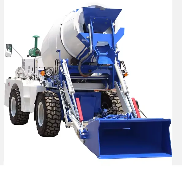 Customized All Terrain Adaptive Mixer With Full Hydraulic Drive And High Clearance For Soft Ground