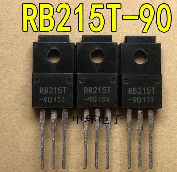 5pcs RB215T-90 RB215T TO-220F 20A 90V New and Original Transistor IC