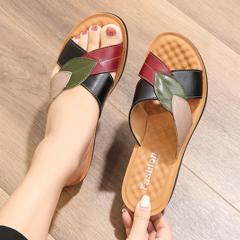 Chaussures à Talons Bas en Tissu PU, Rome