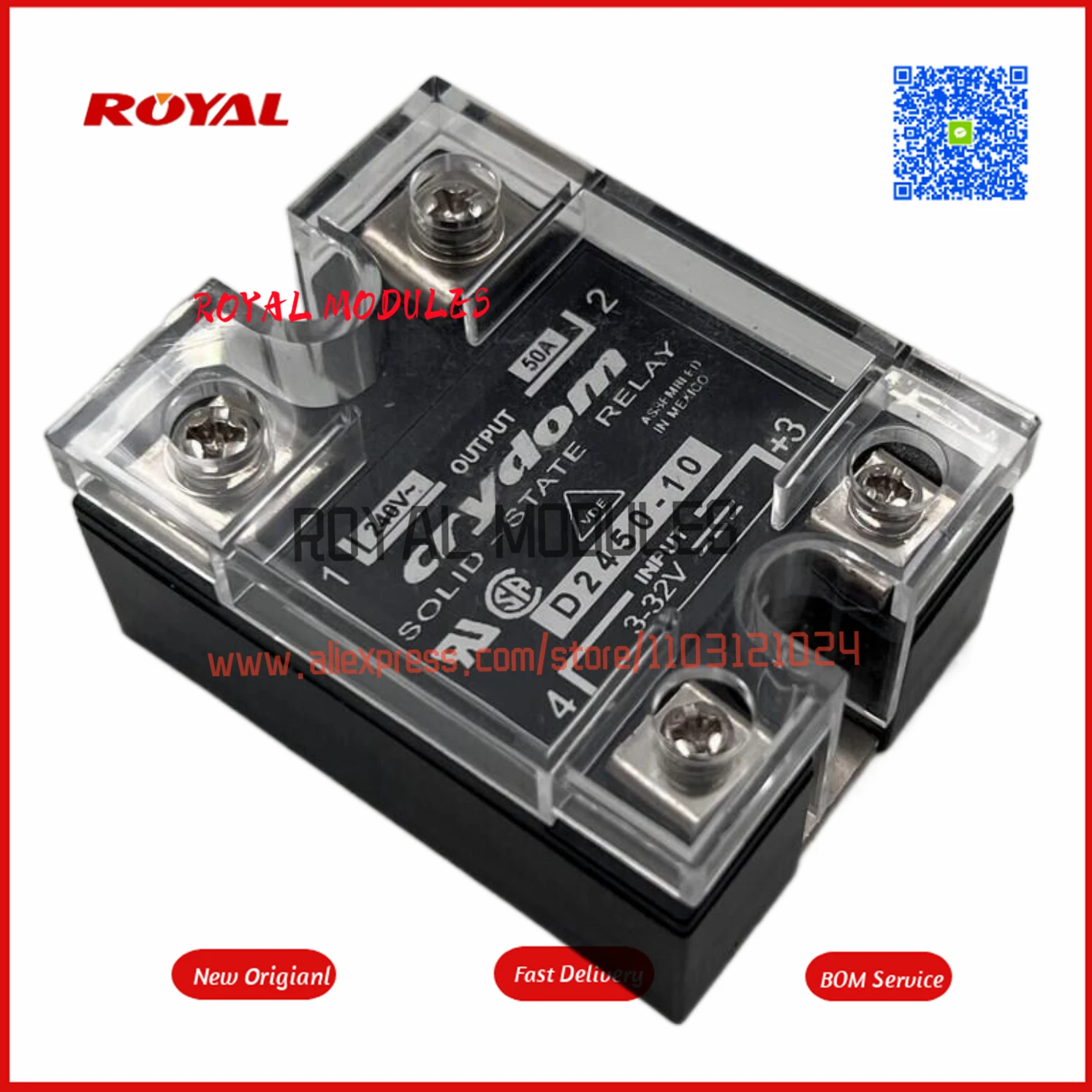 D2450-10 New Original Solid Stated Relay