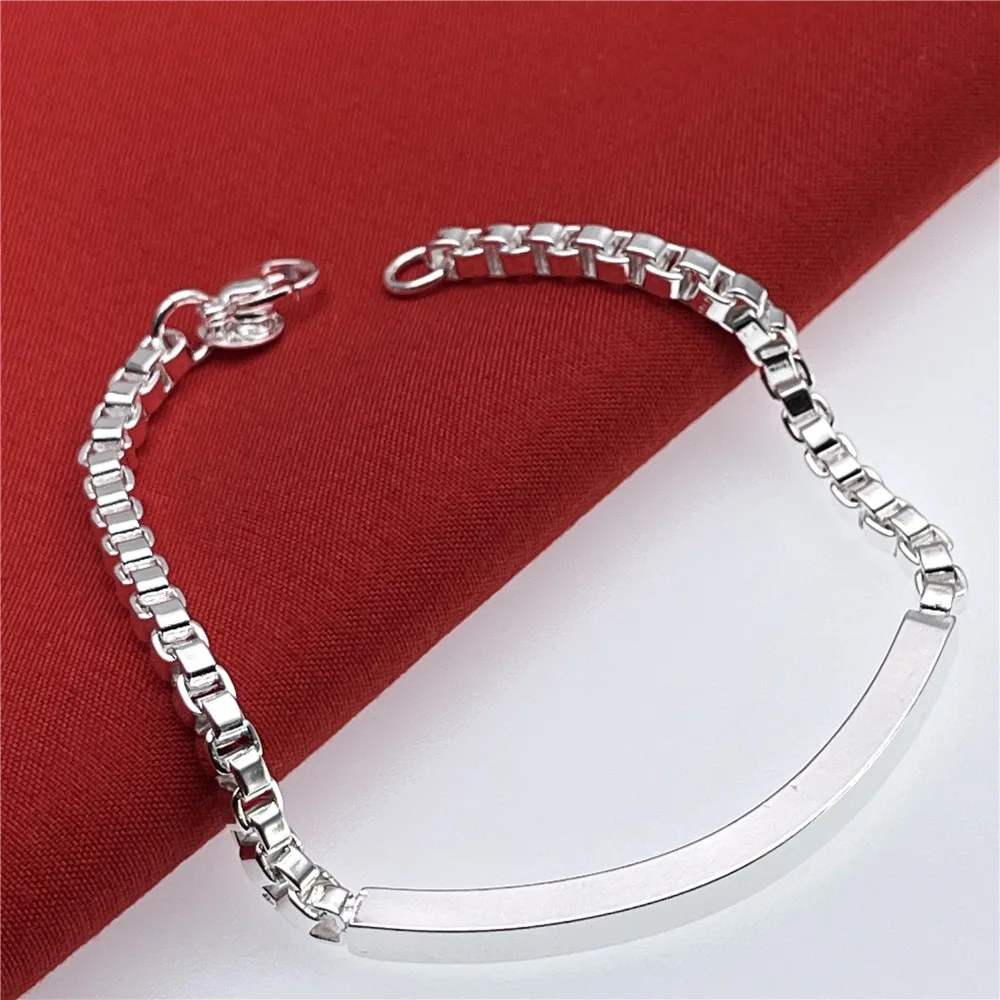 New fashion 925 Sterling Silver y2k Bracelets for Women lady men fashion party Holiday gift designer Jewelry wedding accessories