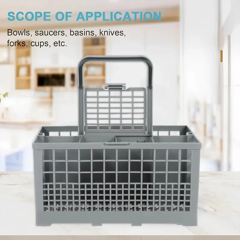 For 1PCS Dishwasher Cutlery Basket Knife k Storage  new Basket  Bauknecht Whirlpool Indesit Hotpoint Dish Washer Accessories view 3